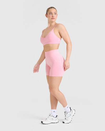 Timeless Strappy Bralette | Petal Pink