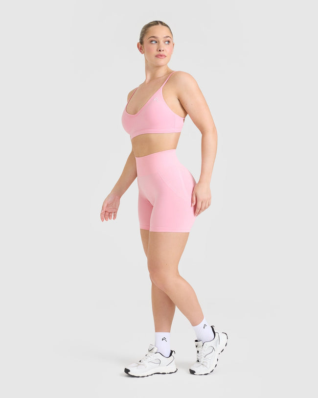 Timeless Strappy Bralette | Petal Pink