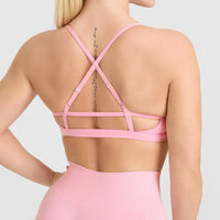 Timeless Strappy Bralette | Petal Pink