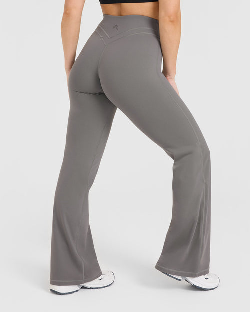 UnifiedMove™ Wrap Flared Pants | Ash Gray