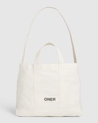 Cotton Canvas Tote | Off White