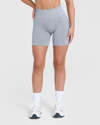 Effortless Seamless Shorts | Metal Grey