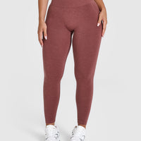EffortlessLift™ Seamless Leggings with White Logo | Berry