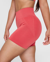 Effortless Seamless Shorts | Sweet Red