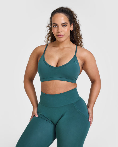 Oner Modal Timeless Strappy Bralette | Marine Teal