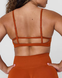 Timeless Strappy Bralette | Warm Copper