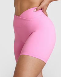 Unified Wrap Shorts | Power Pink