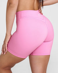 Unified Wrap Shorts | Power Pink