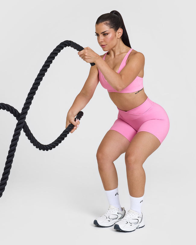 UnifiedMove™ Wrap Shorts 6" | Power Pink