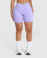Unified Wrap Shorts 6" | Vintage Violet