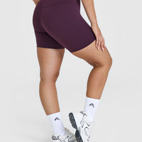 UnifiedMove™ Wrap Shorts 6" | Blackberry Purple