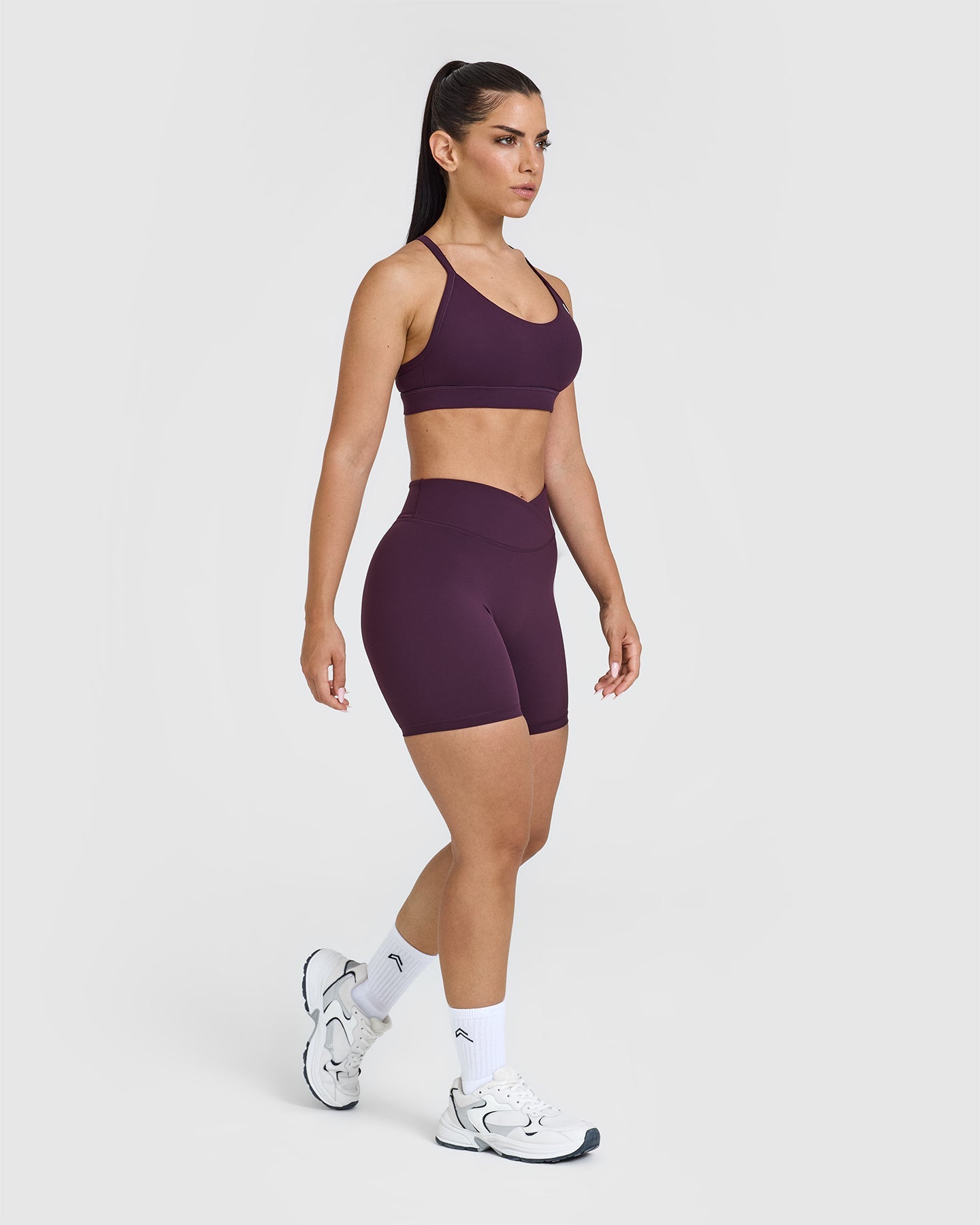 UnifiedMove™ Wrap Shorts 6" | Blackberry Purple