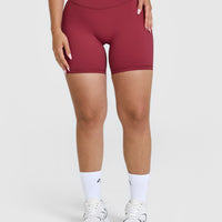UnifiedMove™ Wrap Shorts 6" | Burnt Cherry