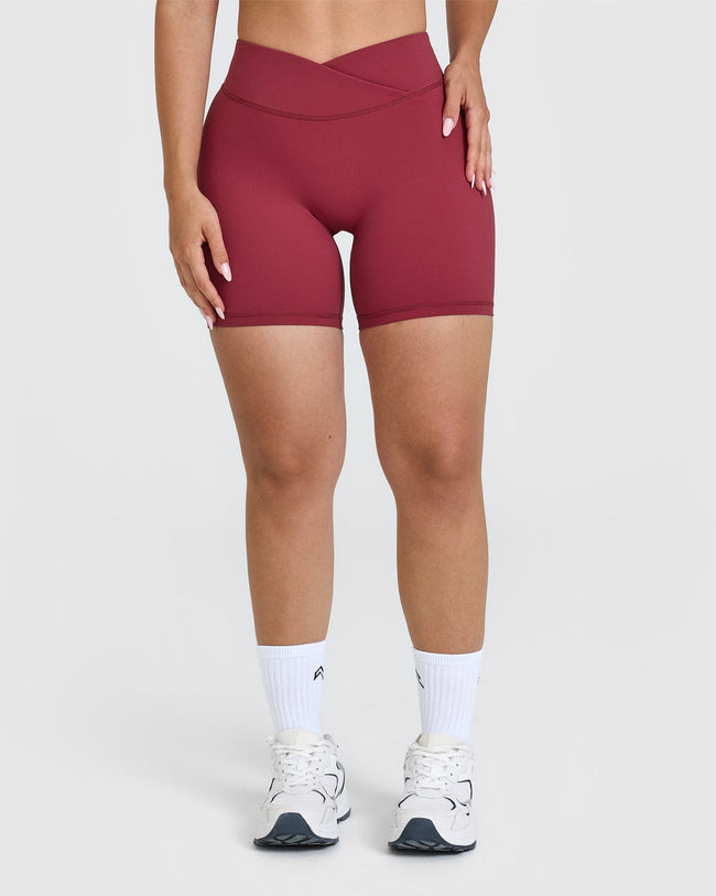 UnifiedMove™ Wrap Shorts 6" | Burnt Cherry