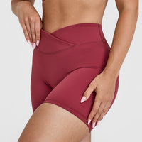 UnifiedMove™ Wrap Shorts 6" | Burnt Cherry