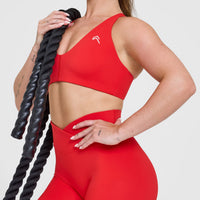 UnifiedMove™ Wrap Leggings | Muscle Mommy Red