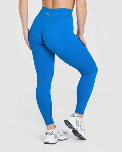 UnifiedMove Wrap Leggings | Retro Blue