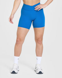 UnifiedMove™ Wrap Shorts 6" | Retro Blue