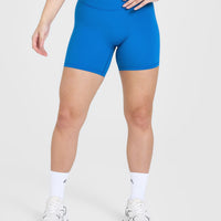 UnifiedMove™ Wrap Shorts 6" | Retro Blue