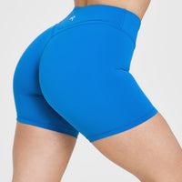 UnifiedMove™ Wrap Shorts 6" | Retro Blue