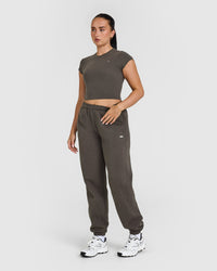 Foundations Jogger | Deep Taupe