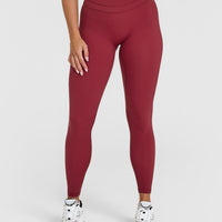 UnifiedMove™ High Waisted Leggings | Burnt Cherry