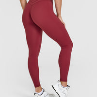 UnifiedMove™ High Waisted Leggings | Burnt Cherry