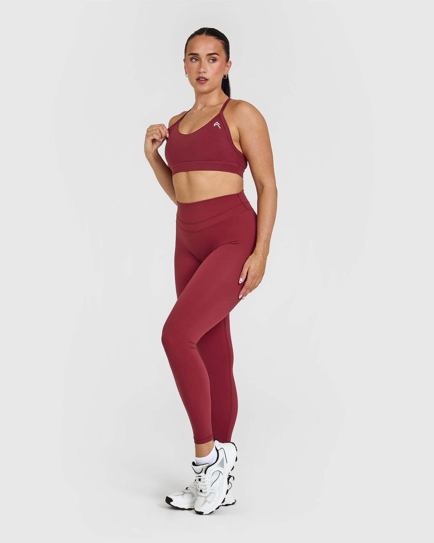 UnifiedMove™ High Waisted Leggings | Burnt Cherry