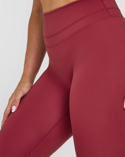 UnifiedMove™ High Waisted Leggings | Burnt Cherry