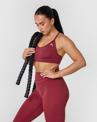 UnifiedMove™ High Waisted Leggings | Burnt Cherry