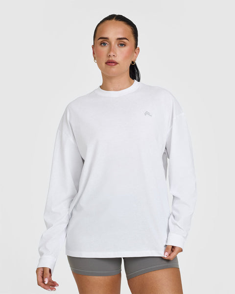 White Long Sleeve Top Women's | Oner Active US