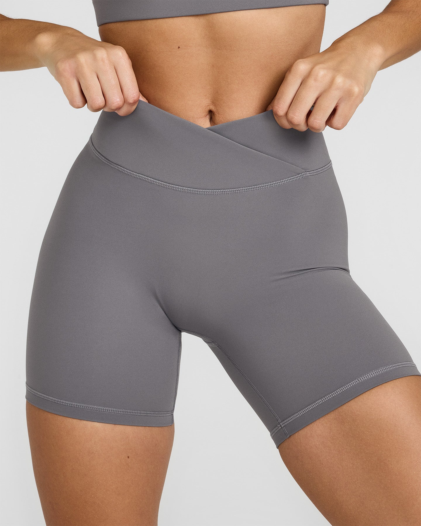 UnifiedMove™ Wrap Shorts 6" | Ash Gray