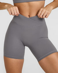 UnifiedMove™ Wrap Shorts 6" | Ash Gray
