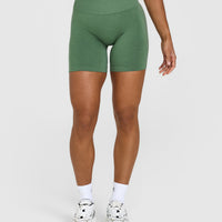 EffortlessLift™ Seamless Shorts | Forest Green