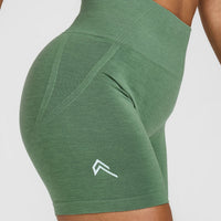 EffortlessLift™ Seamless Shorts | Forest Green