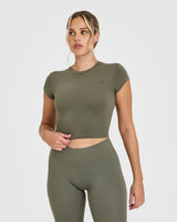 Cotton Icon Baby T-Shirt | Alpine Green