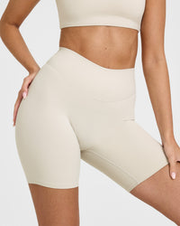 SoftMotion Cycling Shorts 8" | Sand