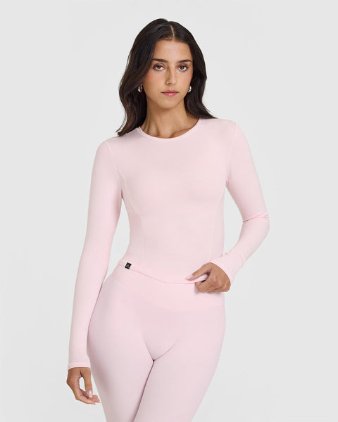 売れ筋商品|||ストイック カットソー トップス レディース Rosette Long-Sleeve T-Shirt - Women's Heather Ballet 240930_SOFTMOTION_MELLOW_RIB_M