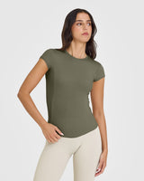 Mellow™ Rib T-Shirt | Alpine Green