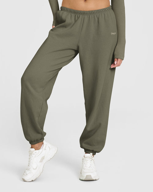 Oner Modal Mid Weight Joggers | Alpine Green