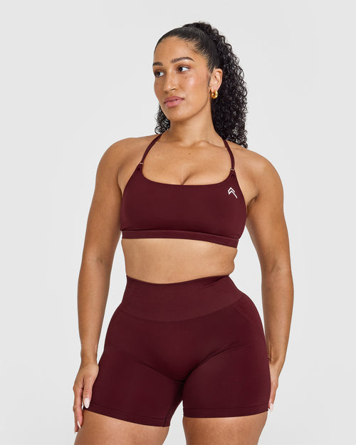 Oner Modal Everyday Cross Over Bralette | Rosewood