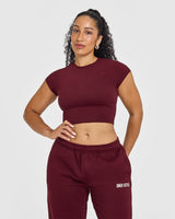 Cotton Icon Baby T-Shirt | Rosewood