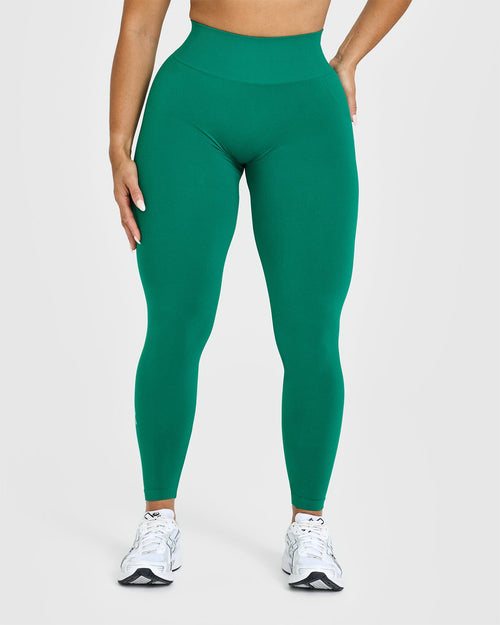 Oner Modal Effortless Seamless Leggings | Emerald Green