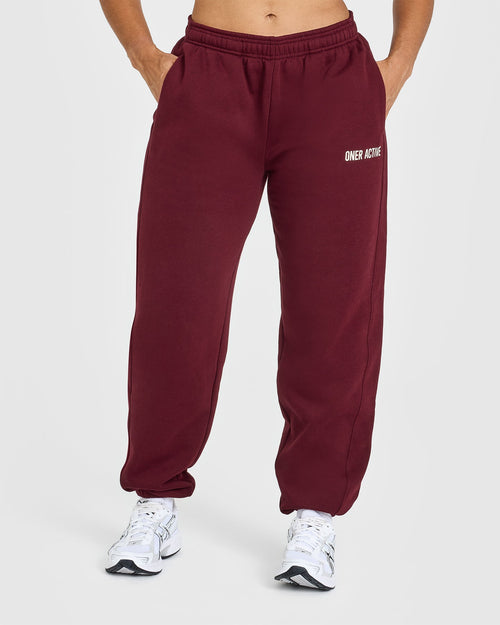 Foundations Jogger With Printed Graphic | Rosewood