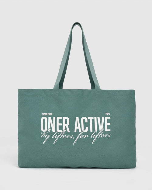 Oner Modal Classic Tote | Washed Iced Green