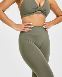 Effortless Seamless Leggings | Alpine Green