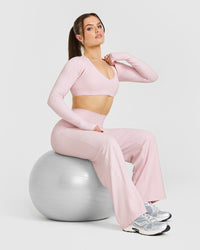 SoftMotion Long Sleeve Shrug | Ballet Pink