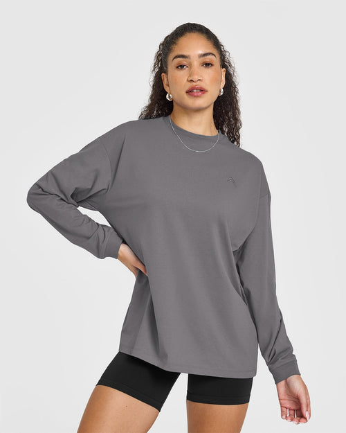 Oner Classic Oversized Lightweight Long Sleeve Top | Oner Oner Classic Oversized Lightweight Long Sleeve Top | Oner