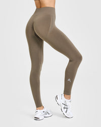 Effortless Seamless Leggings | Moss Brown