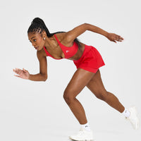 UnifiedMove™ Double Layer Shorts 5" | Muscle Mommy Red